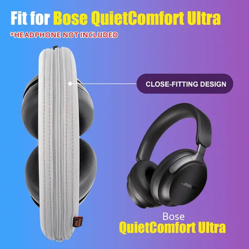 Miniatura 3 de QuietComfort Ultra - Funda para la diadema compatible con auriculares Bose QuietComfort Ultra de tela deportiva más gruesa, de repuesto, almohadilla