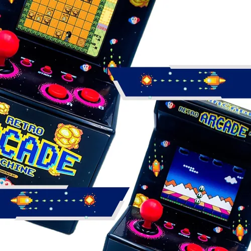 Miniatura 2 de Mad Monkey - Consola de juegos Retro Arcade, Negro (2000013)