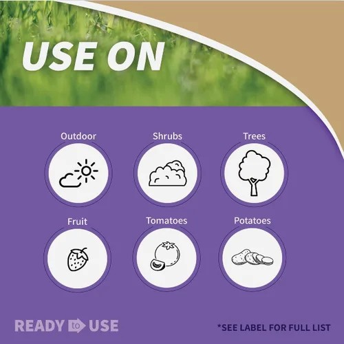 Miniatura 4 de Bonide Fungicida de Cobre, 1 lb. Aerosol o Polvo Listo para Usar para Jardinería Orgánica, Controla Enfermedades Comunes en Césped y Jardín