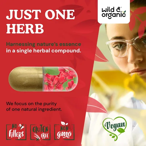 Miniatura 7 de Wild & Organic Berberina Suplemento Cápsulas 1000 mg