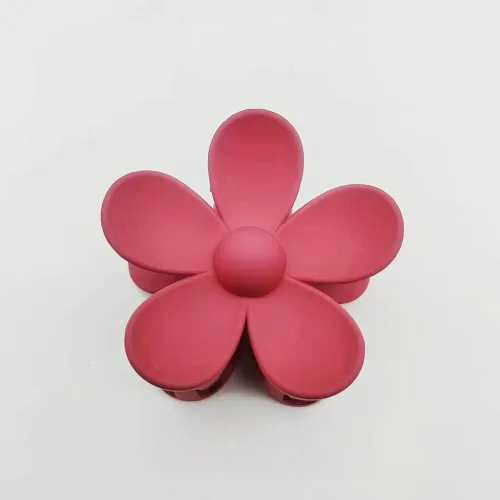 Miniatura 5 de Pinzas de garra de flores para el cabello Fuerte sujeción y pinzas antideslizantes para cabello grueso Pinzas grandes de margaritas Pinzas