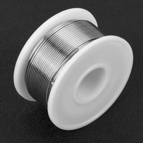 Miniatura 7 de Walfront Alambre de soldadura de núcleo de colofonia limpia, alambre de soldadura de plomo de estaño de alta pureza para reparación de electrónica