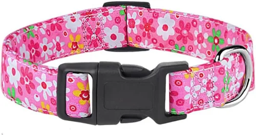 Miniatura 13 de Collar de perro, collar ajustable para perros pequeños, medianos y grandes, lindo collar de cachorro para perros machos y hembras, bonito diseño