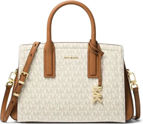 Michael Kors - Laila, bolso pequeño para mujer Herrajes dorados/vainilla/bellota