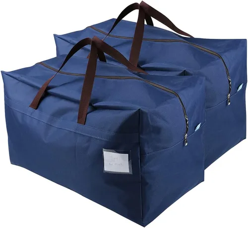 Miniatura 6 de AMJ Bolsa Contenedora de Almacenamiento para Decoraciones de Navidad Contiene Árboles de Navidad, Luces, Bolas etc, Bolsa de Abertura Superior Sin