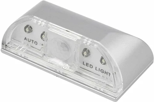 Miniatura 6 de Lámpara de luz de ojo de cerradura con batería PIR infrarrojo IR inalámbrico sensor automático detector de movimiento de puerta con 4 bombillas LED