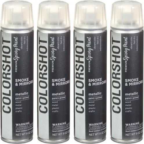 Miniatura 29 de COLORSHOT Pintura en aerosol brillante, aromaterapia (lavanda) 10 onzas, paquete de 4, pintura acrílica de secado rápido, uso en interiores