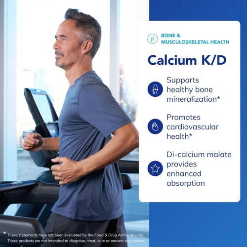 Miniatura 3 de Pure Encapsulations Calcio K/D Suplemento para la fuerza ósea, el sistema inmunológico, el colon y la salud cardiovascular* 180 cápsulas