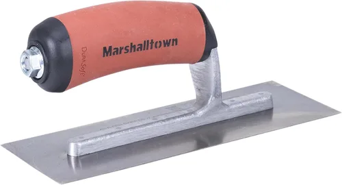 Miniatura 4 de MARSHALLTOWN Mini paleta, hoja de acero al carbono de 8 x 3 pulgadas, escalones de concreto de acabado, encimeras y más, fabricada en los Estados