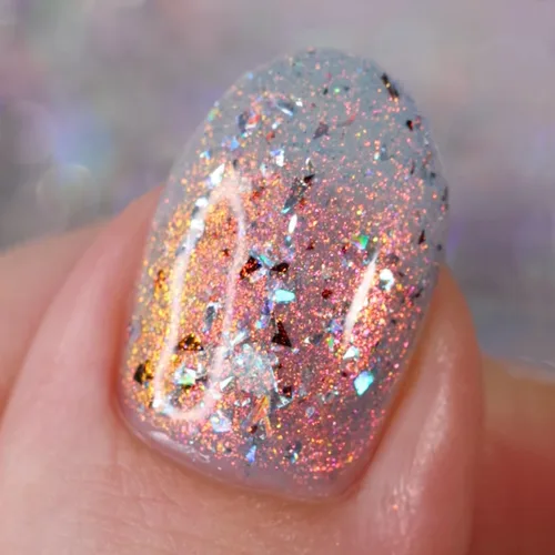 Miniatura 27 de Whats Up Nails - Esmalte de uñas de color cromado, barniz cromado de oro rosa, fabricado en Estados Unidos, 21 libre de crueldad, limpieza vegana