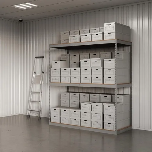 Miniatura 2 de Shelving Inc. 48 pulgadas de profundidad x 72 pulgadas de ancho x 84 pulgadas de alto – 3 estantes gris resistente sin pernos – sin plataforma