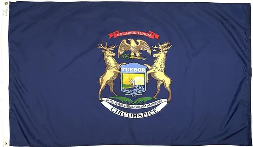 Miniatura 30 de FlagSource Bandera del estado de nailon de Iowa, fabricada en los Estados Unidos, 4 x 6 pies Iowa 4x6