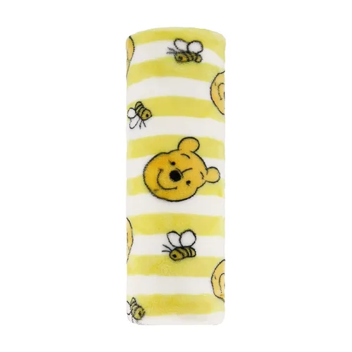 Miniatura 5 de Disney Paquete de 2 mantas de bebé para bebés y recién nacidos, manta de forro polar texturizado de felpa Winnie The Pooh, regalo unisex perfecto