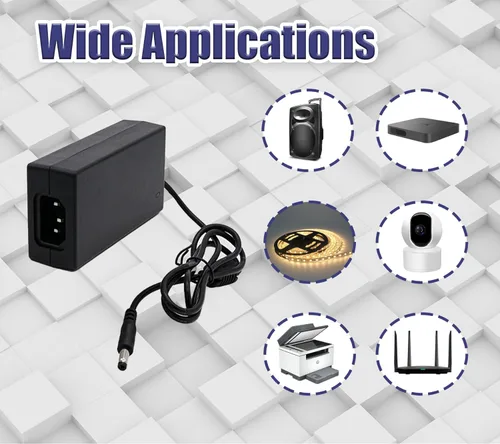 Miniatura 4 de Adaptador de fuente de alimentación DC 12V 8A 96W Interruptor transformador AC 110V/240V a DC 12V 8amp Convertidor de conmutación Controlador LED