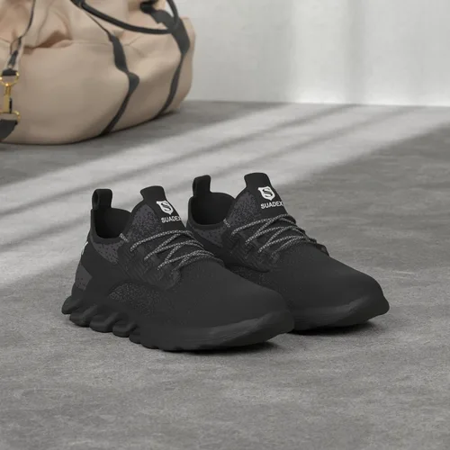 Miniatura 85 de SUADEX Zapatos deportivos con punta de acero para hombres y mujeres, indestructibles, ligeros, cómodos, antideslizantes, puntera compuesta