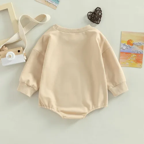 Miniatura 4 de Kayotuas Ropa occidental para bebé y niña, sudadera con estampado de vaca de manga larga, enterizo de gran tamaño, trajes de primavera y otoño