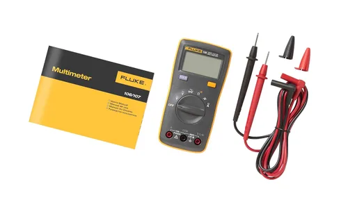 Miniatura 8 de Fluke Multímetro digital del tamaño de la palma 106 (EE. UU.), CAT III 600V CAT III 600V