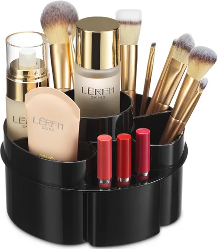 Miniatura 17 de Organizador de maquillaje giratorio de 360 grados – Altura ajustable y totalmente giratorio. El organizador de cosméticos perfecto para el tocador