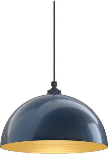 Miniatura 30 de Steel Lighting Co. Brentwood - Lámpara colgante Montada en el techo Domo redondo de 14 pulgadas Estilo moderno contemporáneo de granja