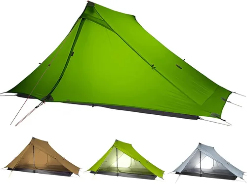 Miniatura 11 de 3F UL Gear Lanshan PRO Lanshan - Tienda de campaña ultraligera para 3 estaciones para 1 persona, tienda de campaña profesional impermeable