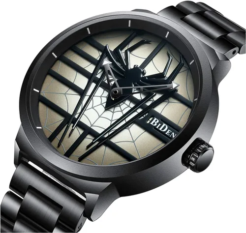 Miniatura 2 de Gosasa Reloj de pulsera de hombre araña de lujo de acero inoxidable para hombre