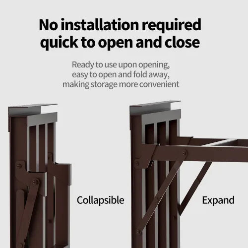 Miniatura 2 de Soporte de metal para plantas, soporte de aluminio inoxidable para macetas para uso en interiores y exteriores, altura ajustable, espacioso