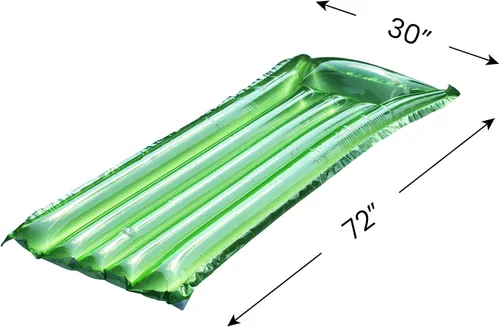 Miniatura 5 de Flotador De Piscina Reflectante Inflable De Sol Tanner - 72" - Verde