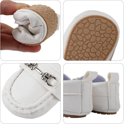 Miniatura 3 de Oxfords sólidos para niños recién nacidos