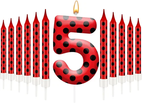 Miniatura 36 de 13 piezas de velas temáticas de coches de carreras para cumpleaños en negro y blanco con número de carrera 1 a cuadros, velas para tarta de coche