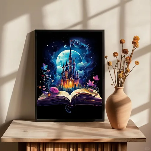 Miniatura 3 de PSCH Kit de pintura por números para adultos, kits de pintura por números, pintura al óleo acrílica por números para regalo, decoración de pared