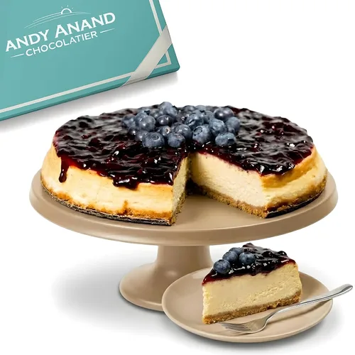 Miniatura 10 de Andy Anand - Tarta de queso de manzana sin gluten, 9 pulgadas, postres recién horneados, sin conservantes ni químicos, increíble sabor hecho
