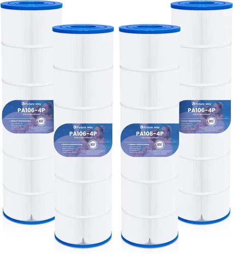 Future Way Paquete de 4 cartuchos de filtro de piscina C4030 de repuesto para Hayward SwimClear C4030, C4025, C4020, reemplazar Hayward CX880XRE,