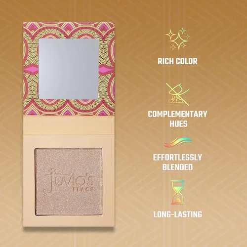Miniatura 3 de Juvia's Place - Resaltador Tribe Vol. 3 - Polvo de maquillaje facial iluminador resplandor - Acabado brillante perfecto para pómulos, brillo mineral