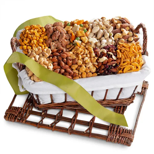 Snack Attack - Cesta de regalo gourmet.