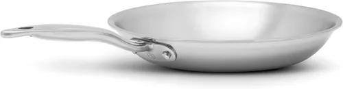 Miniatura 3 de Heritage Steel Sartén de 10.5 pulgadas, fabricada en Estados Unidos, sartén 316Ti reforzada con titanio con mango que se mantiene fresco, sartén