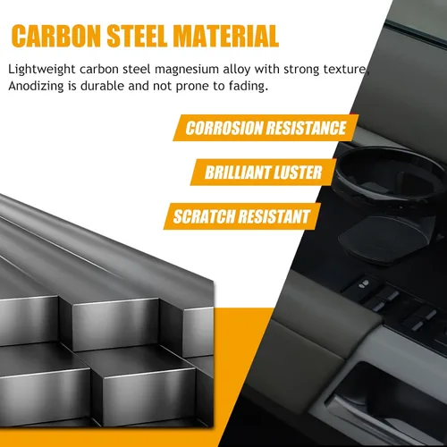 Miniatura 3 de Portavasos para automóvil compatible con Land Rover Defender 90 110 130 2020-2025 Expansor para bebidas Portavasos de expansión de puerta de agua