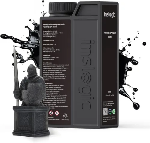 Miniatura 14 de Inslogic Modelo de Implante Dental 3D Impreso en Resina, Alta Precisión y Baja Contracción, Superficie Lisa, Resina de Curado UV de 405 nm