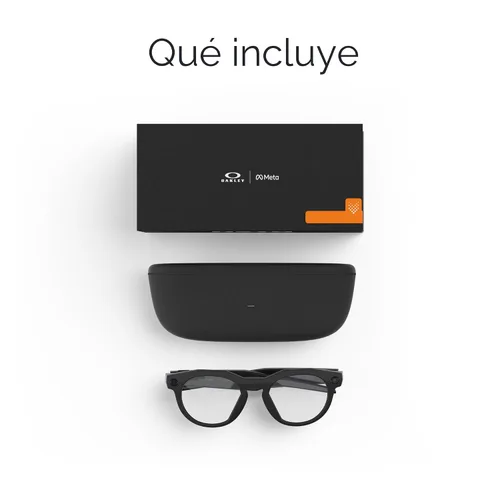 Miniatura 8 de Meta Oakley HSTN, Black Gafas inteligentes AI para hombres, mujeres — Cámara, audio, grabación de video — Lentes transparentes
