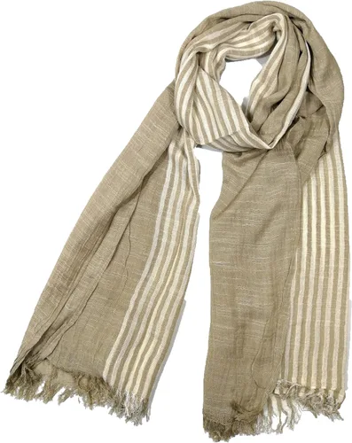 Miniatura 2 de Shanlin Bufandas unisex de lino de algodón para hombres y mujeres