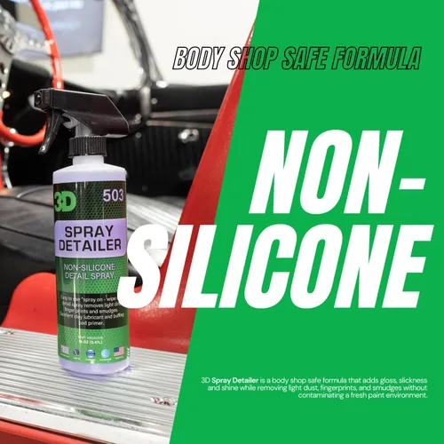 Miniatura 4 de 3D Spray Detailer - Spray Detallador de Carrocería Body Shop Sin Silicona para Vehículos Recién Pintados 16oz