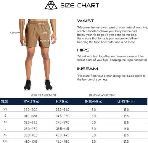 Miniatura 7 de Haimont Pantalones cortos deportivos para hombre de 5 pulgadas para gimnasio, deportes, entrenamiento activo con bolsillos, secado rápido