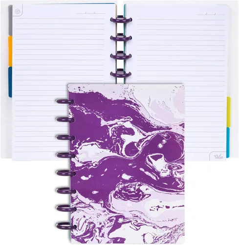 Miniatura 99 de Talia - Cuadernos de notas con tapas, planificador, personalizables, (Azul de Verano, Junior (5.5 pulgadas x 8.5 pulgadas)) Azul verano
