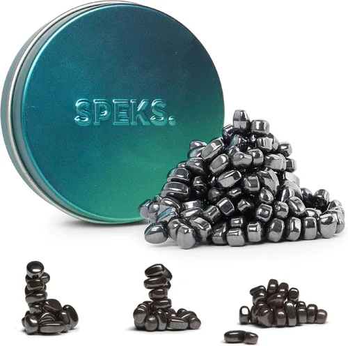 Miniatura 8 de Speks Original Crags - Masilla de ferrita Más de 150 piedras de ferrita en una lata, juguete antiestrés para aliviar el estrés, juguete sensorial