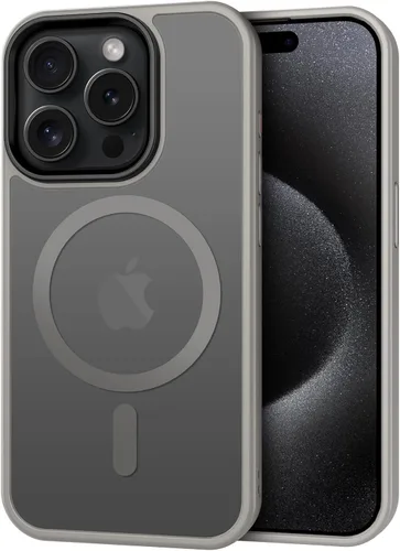 Miniatura 27 de CACOE Funda magnética para iPhone 12 y iPhone 12 Pro de 6.1 pulgadas - Compatible con MagSafe y soporte magnético para teléfono en el automóvil,