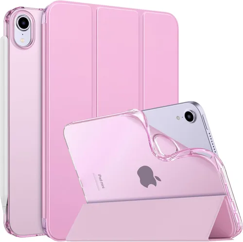 Miniatura 38 de MoKo Funda para el nuevo iPad mini 7 (A17 Pro) 2024, Funda para iPad mini de 6ª generación 2021 (21,08 cm), Funda para iPad mini 6, Funda trasera