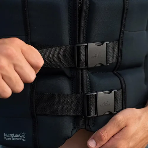 Miniatura 5 de O'Neill Assault USCG Chaleco salvavidas para hombre Negro/Negro