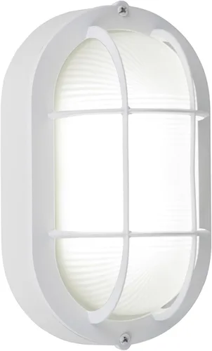 Miniatura 9 de GRUENLICH Luces de pared exteriores ovaladas de 8.5'', Luz de mamparo LED regulable, Iluminación para sauna y exterior, Clasificación ETL, 6W 600
