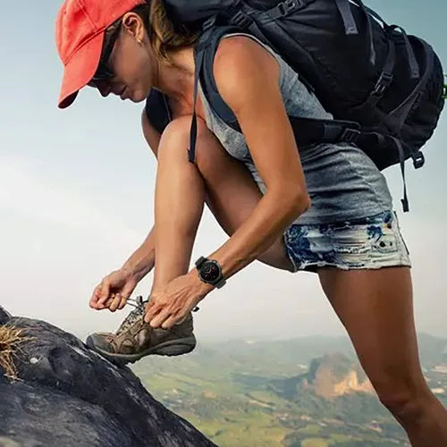 Miniatura 7 de ZEROFIRE Correa de repuesto compatible con Garmin Fenix 5/Fenix 6/Fenix 7, correa de silicona de 0.866 pulgadas para Fenix 8, Fenix E de 1.772
