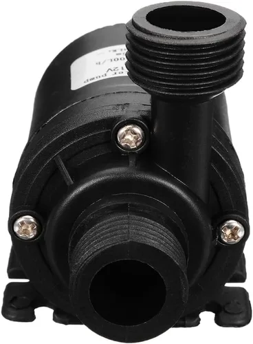 Miniatura 3 de 800L/H 16.4 ft DC 24V Bomba de agua sin escobillas Motor sin escobillas Bomba de agua de circulación de agua 1/2 "rosca macho sumergibles Bombas
