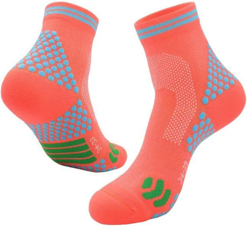 Calcetines de compresión con estampado de dibujos animados para hombres y mujeres, calcetines para fascitis plantar en el tobillo, mejor apoyo para